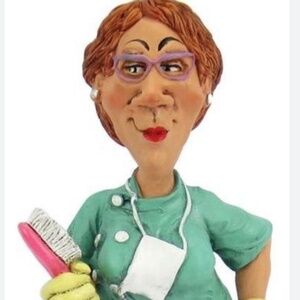 Warren Stratford Figurine, female dental worker